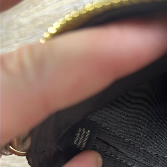 Coach pale gold Leather large Wristlet Clutch - Picture 11 of 13